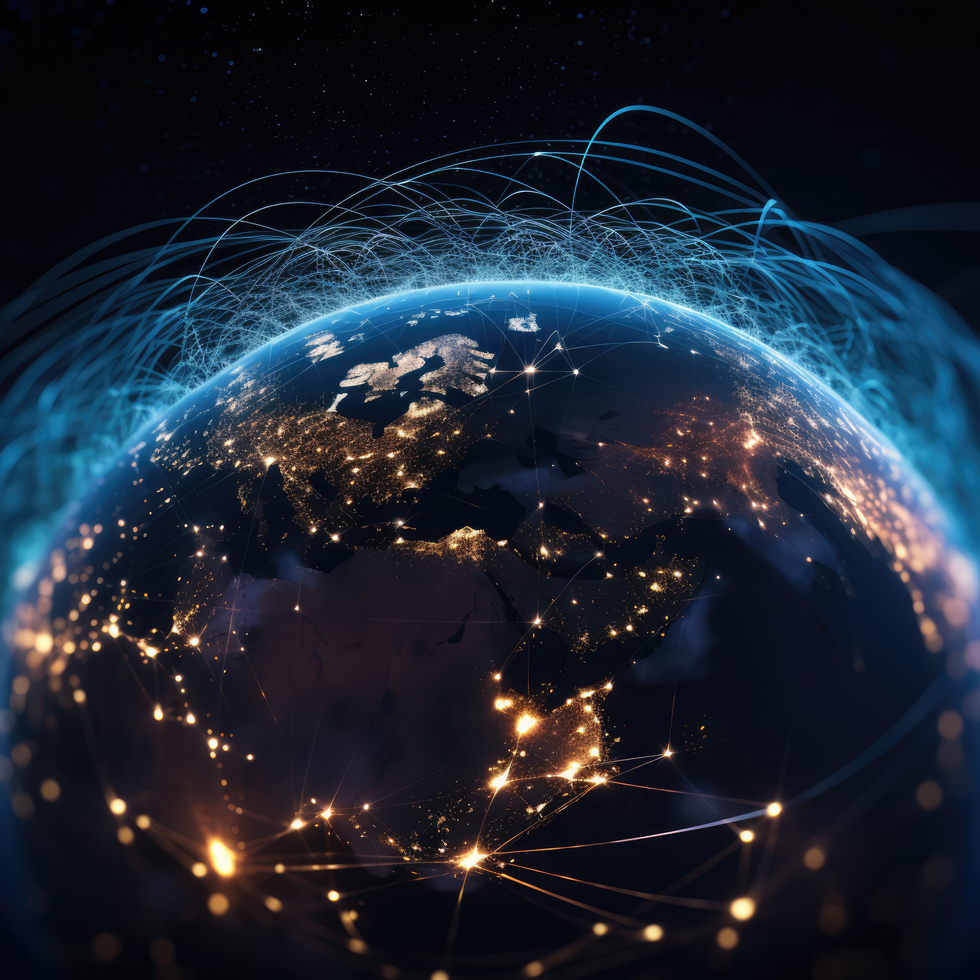 KLM global network and routes map
